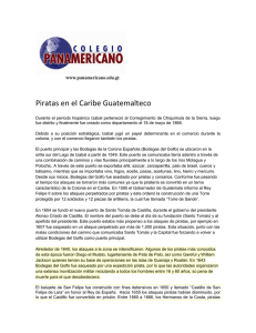 Piratas en el Caribe Guatemalteco