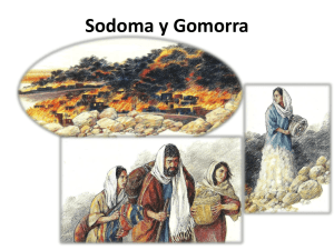 Sodoma y Gomorra - Parroquia Santa Cruz