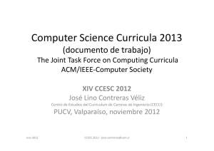 Computer Science Curricula 2013