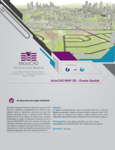 AutoCAD MAP 3D - Oracle Spatial