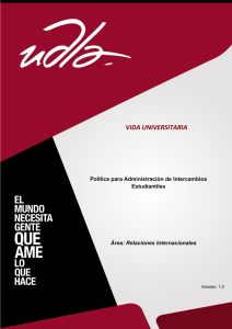 VIDA UNIVERSITARIA - Universidad de Las Américas