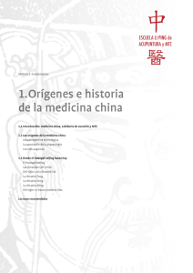 1.Orígenes e historia de la medicina china