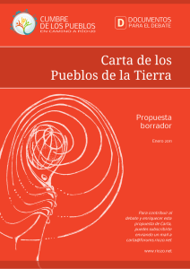 Carta de los Pueblos de la Tierra