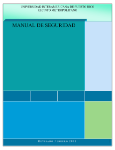 manual de seguridad - Metro - Universidad Interamericana de