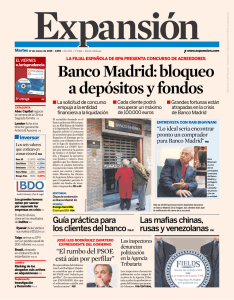 Banco Madrid: bloqueo a depósitos y fondos