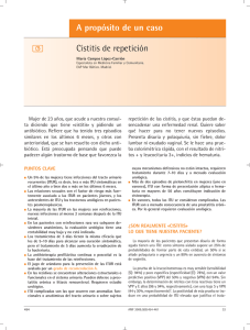 Cistitis de repeticion (AMF 2009) A proposito de un caso - amf