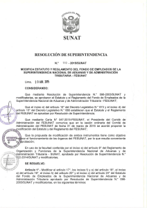 R. Superintendencia Nº 110-2015