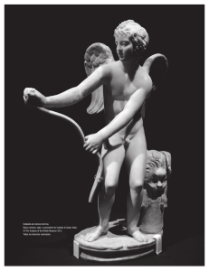 GACETA DE MUSEOS Estatuilla de mármol de Eros. Época romana