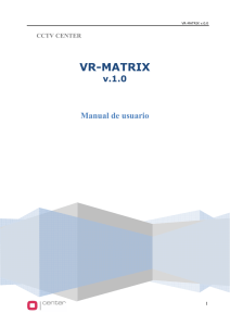 Manual VR-MATRIX