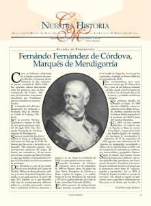 Don Fernando Fernández de Córdova, marqués