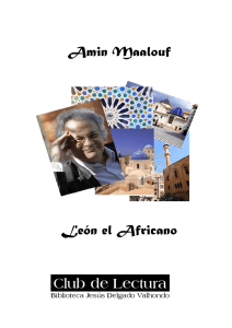 Dossier Amin Maalouf - Bibliotecas Públicas