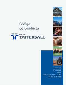 Código de Conducta - Empresas Tattersall