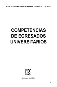 Competencias de Egresados Universitarios