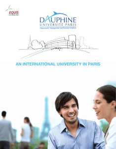 an international university in paris - Université Paris