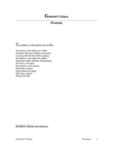 Gabriel Celaya Poemas - Arte poética