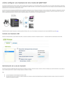 ¿Cómo configurar una impresora de red a través del