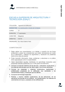 ESCUELA SUPERIOR DE ARQUITECTURA Y TECNOLOGÍA (ESAyT)