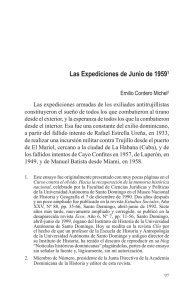 Las Expediciones de Junio de 1959 - Clío