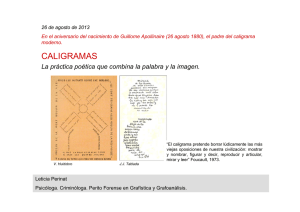 caligramas - leticia perinat