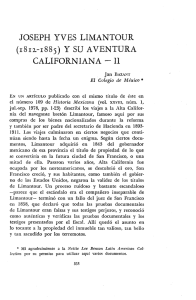 joseph yves limantour (1811-1885) y su aventura californiana
