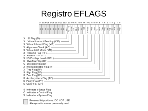 Registro EFLAGS