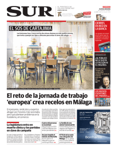 El reto de la jornada de trabajo `europea` crea recelos en Málaga