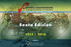 Bases - Premio Internacional a la Innovación en Carretera Juan