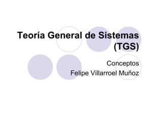 Teoría General de Sistemas (TGS)