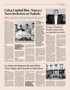 Caixa Capital Risc, Nazca y Nero invierten en Nubelo