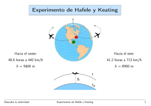 Experimento de Hafele y Keating