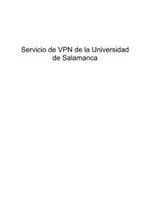 Servicio de VPN de la Universidad de Salamanca