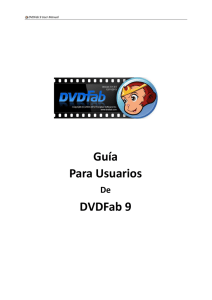 Guía Para Usuarios DVDFab 9