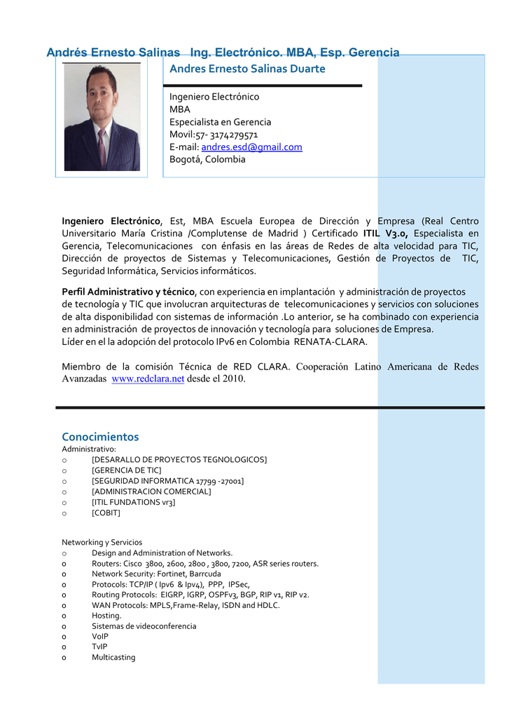Curriculum vitae ingeniero 07 picture