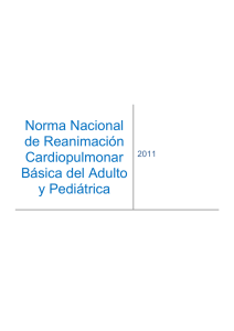 Norma Nacional de Reanimación Cardiopulmonar