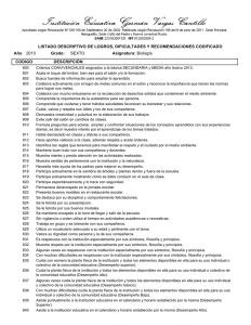 Criterios Convivenciales Bachillerato 2013