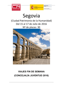 Viaje Segovia
