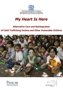 My Heart is Here: Alternative Care and Reintegration of Child