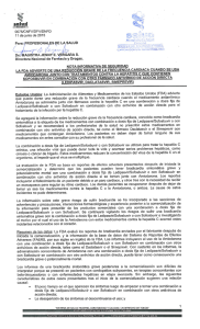 La FDA advierte de una reducción grave de la frecuencia cardiaca