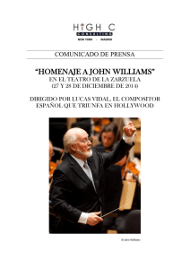 homenaje a john williams - Barbieri Symphony Orchestra