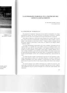 Page 1 LA ICONOGRAFIA MARGINAL EN LA TRANSICION DEL