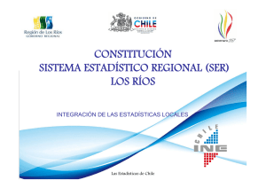 constitución sistema estadístico regional (ser) los ríos