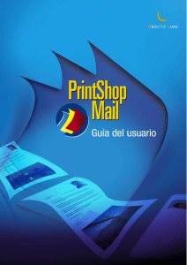 User Guide for PrintShop Mail - Spanish