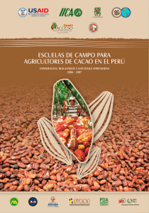 escuelas de campo para agricultores de cacao en el perú
