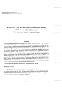 ILUSIONES EN EL RAZONAMIENTO PROPOSICIONAL