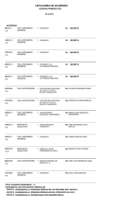 lista diaria de acuerdos - Poder Judicial del Estado de Coahuila de