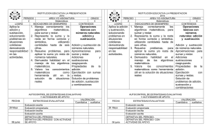 Aplica la adición y sustracción, solucionando problemas en