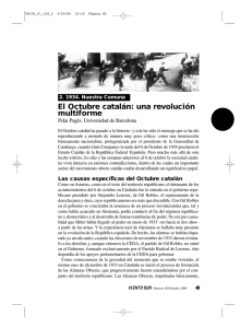 El Octubre catalán: una revolución multiforme