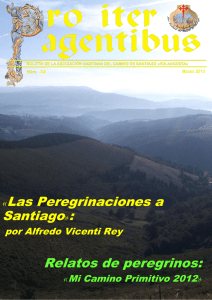 Relatos de peregrinos: «Las Peregrinaciones a Santiago»: