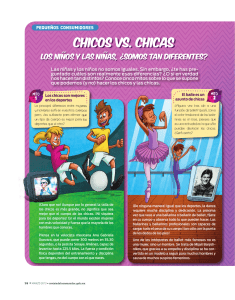 CHICOS vs. CHICAS CHICOS vs. CHICAS