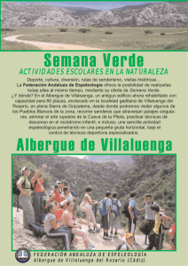 Semana Verde - Federación Andaluza de Espeleología
